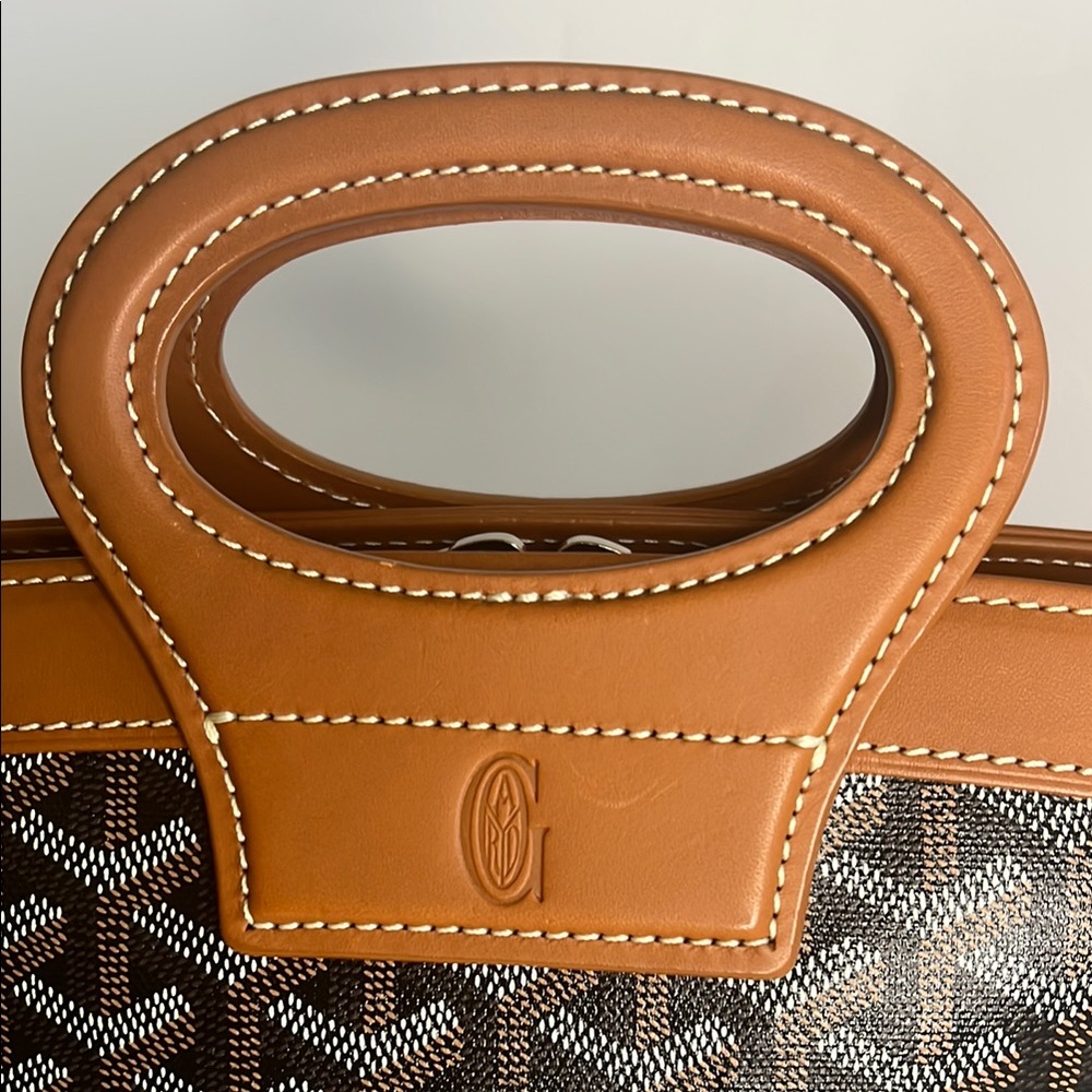 Goyard Brown & Black St. Louis Tote Bag - Picture 9 of 14